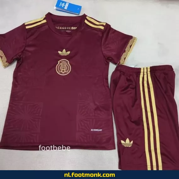Mexicaans Voetbalshirt Kinderen 2025-2026 - Rood | Officieel Voetbalshirt | Voetbalshirt Kopen