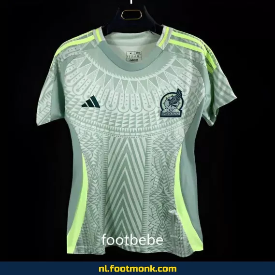 Dames Mexico voetbalshirt 2024 – Copa America uit shirt | Officieel voetbaltenue | Fanwear aanbieding