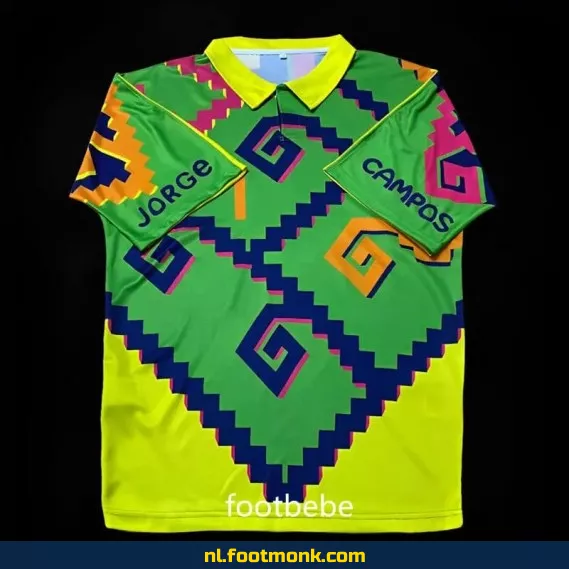 Retro Mexico 1995 Doelman Shirt - Vintage Voetbalshirt | Officieel, Authentiek