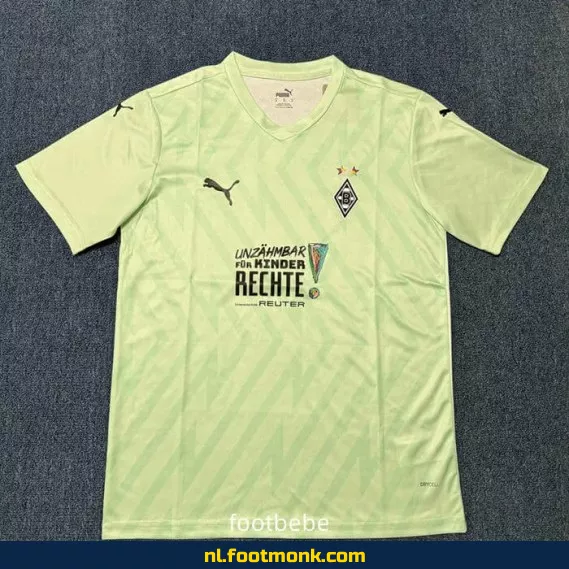 Officieel Borussia Mönchengladbach Voetbalshirt 2025-2026 – Exclusieve Editie | Voetbalshirt Dames/Heren/Kinderen | Origineel, Personaliseerbaar & Fanwear