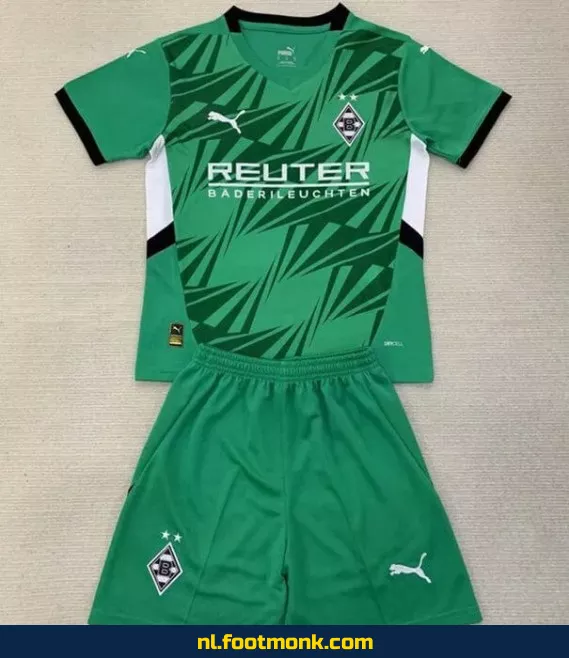 Borussia Mönchengladbach Uit Thuisshirt Kinderen 2024-2025 – Officieel Voetbalshirt | Voetbalshirt Kinderen Kopen