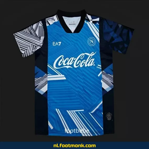 Napoli 2024-2025 Trainingsshirt Blauw – Officieel Voetbalshirt | Kopen Online