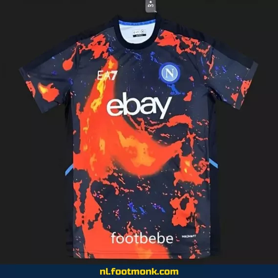 Napoli 2024 Vulkanisch Rood Voetbalshirt – Officieel Thuistenue | Voetbalshirts Dames & Heren | Aanbieding
