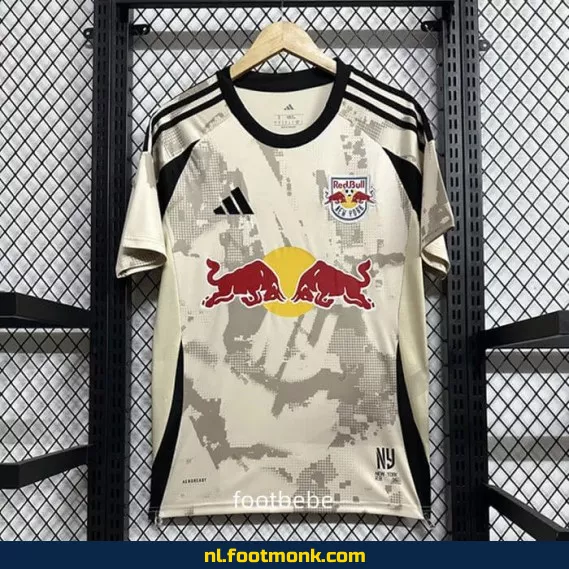 New York Red Bulls Uit-shirt 2025/2026 | Officieel Voetbalshirt | Heren & Dames | Fanwear | Aanbieding