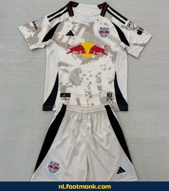 New York Red Bulls Uit Voetbalshirt Kinderen 2025-2026 | Officieel Voetbalshirt | Fanwear | Korting