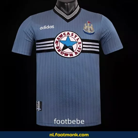 Newcastle United Vintage Voetbalshirt 1995-1996 - Exterieur - Retro Voetbalshirt - Officieel Voetbalshirt - Authentieke Voetbalshirts - Voetbalshirt Heren