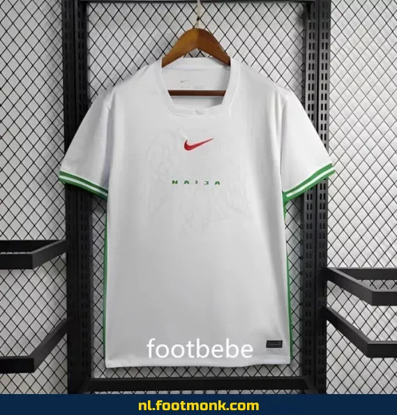 Nigeria Voetbalshirt 2024-2025 Wit – Officieel Thuistenue | Voetbalshirts Dames & Heren | Origineel Voetbalshirt met Bedrukking