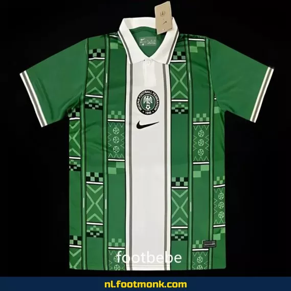 Nigeria 2024 Groen Voetbalshirt - Officieel Voetbaltenue | Heren & Dames | Origineel, Bedrukbaar & Fanwear