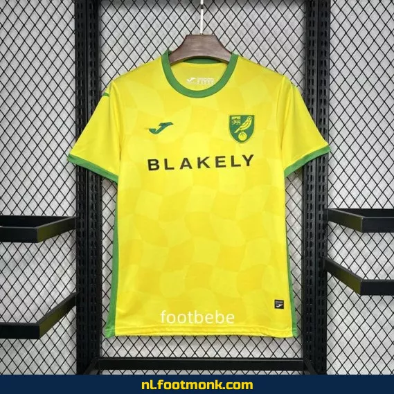 Norwich City Thuisshirt 2024/2025 – Geel Voetbalshirt | Officieel Voetbaltenue | Heren, Dames & Kinderen | Personaliseerbaar | Snelle Levering