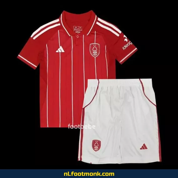 Nottingham Forest Thuisshirt Kinderen 2025-2026 – Officieel Voetbalshirt | Voetbalshirt Kopen | Fanwear | Aanbiedingen