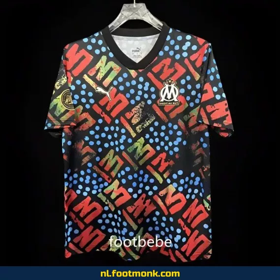 Olympique Marseille Voetbalshirt 2024-2025 Africa 13 Zwart – Officieel Voetbalshirt voor Supporters | Heren & Dames | Origineel, Customizen & Aanbiedingen
