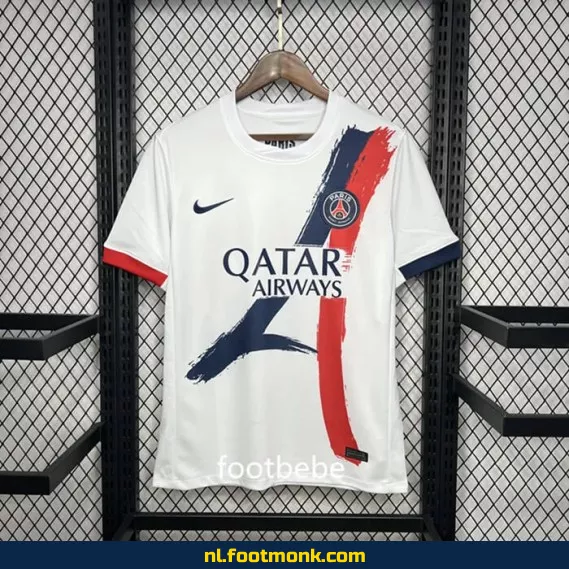 PSG Voetbalshirt 2024-2025 Wit – Officieel Thuistenue | Voetbalshirts Dames/Heren/Kinderen | Origineel & Custom