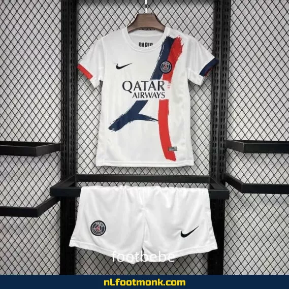 PSG Voetbalshirt Kinderen 2024-2025 Wit – Officieel Thuistenue | Voetbalshirt Kopen