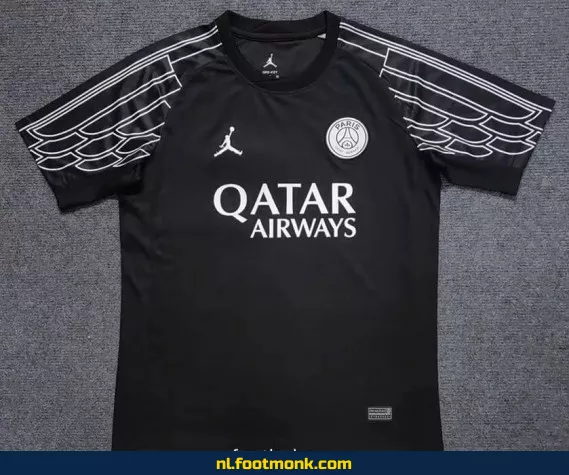 PSG Jordan 2025 Zwart Voetbalshirt – Officieel Voetbaltenue | Koop Nu Online