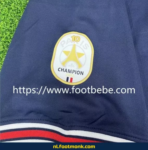 PSG Jordan Voetbalshirt Thuistenue met 1 Ster – 10x Kampioen Frankrijk | Officieel Voetbalshirt voor Mannen & Vrouwen | PSG Fanwear 2023