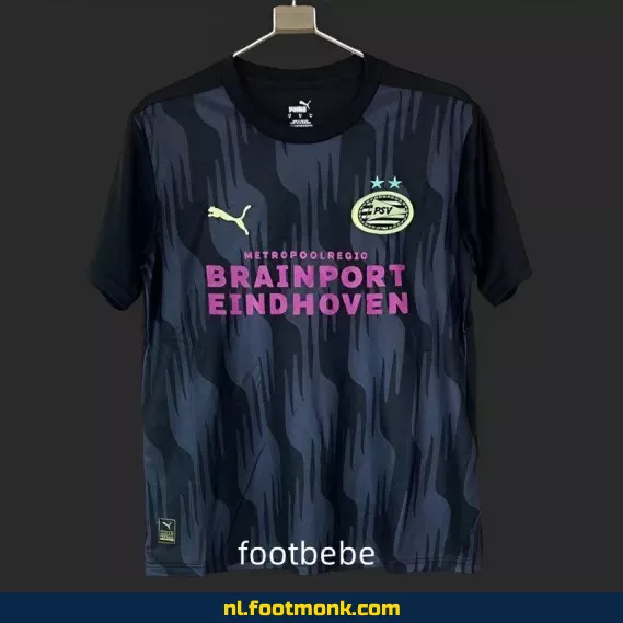 PSV Eindhoven Voetbalshirt 2024-2025 - Zwart | Officieel Voetbalshirt | Heren & Dames | Fanwear | Aanbieding