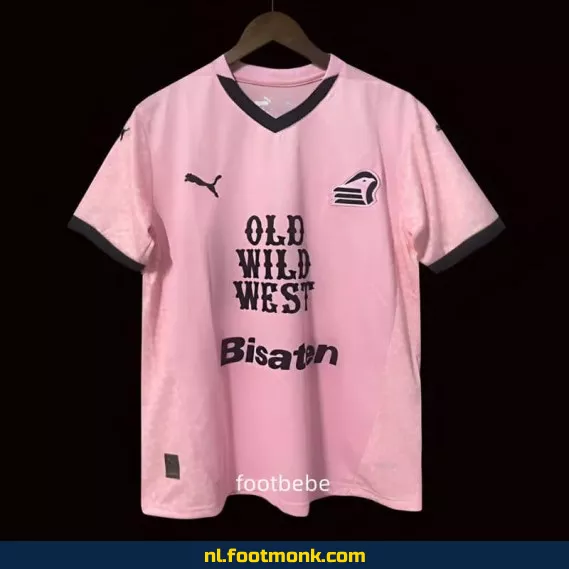 Palermo Thuisshirt 2024-2025 Roze – Officieel Voetbalshirt