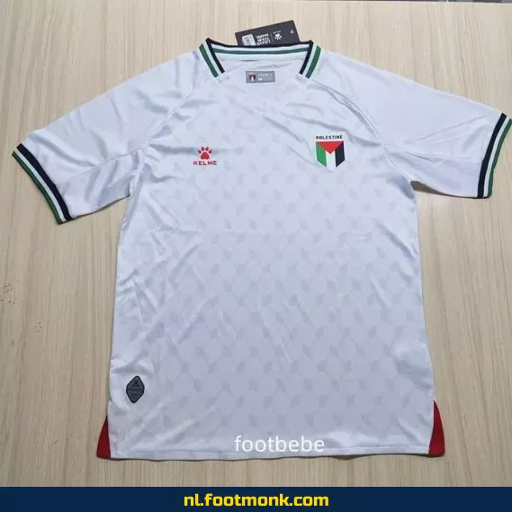 Palestina Voetbalshirt 2024-2025 Wit – Officieel Thuistenue | Origineel & Bedrukbaar