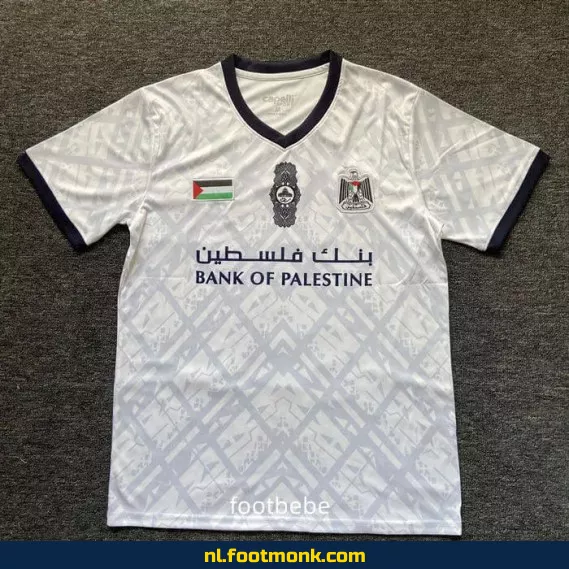 Speciale Editie Palestina Voetbalshirt 2024-2025 - Wit | Origineel Voetbaltenue | Personaliseerbaar | Fanwear Aanbieding