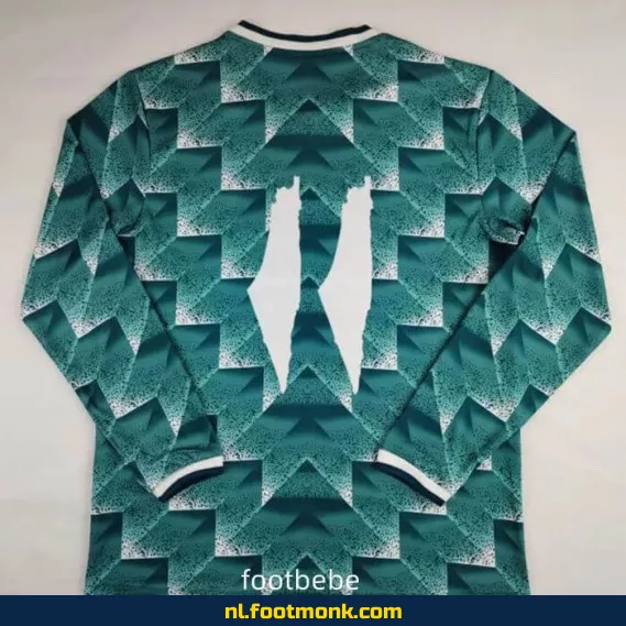 Palestina Voetbalshirt 2024-2025 - Lange Mouwen Blauw - Officieel Voetbalshirt