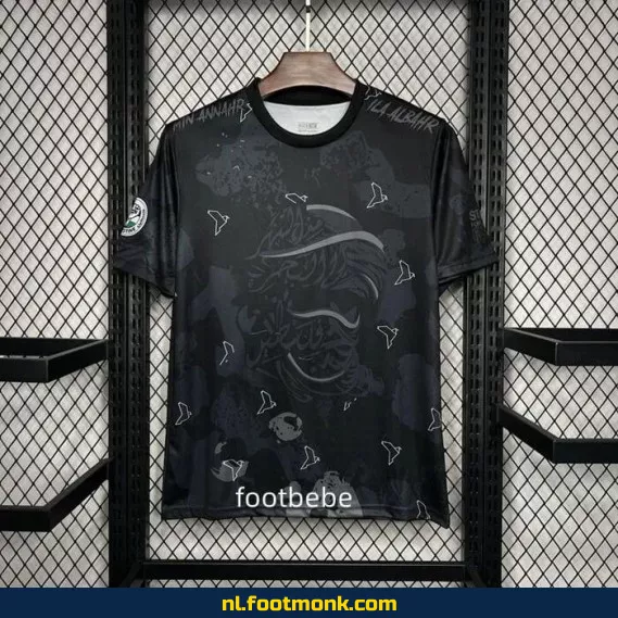 Palestino 2024-2025 Zwart Special Edition Voetbalshirt – Officieel Fanwear, Exclusieve Aanbieding