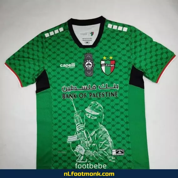 Palestino Voetbalshirt 2024-2025 - Groen - Officieel Voetbalshirt - Koop Nu Online