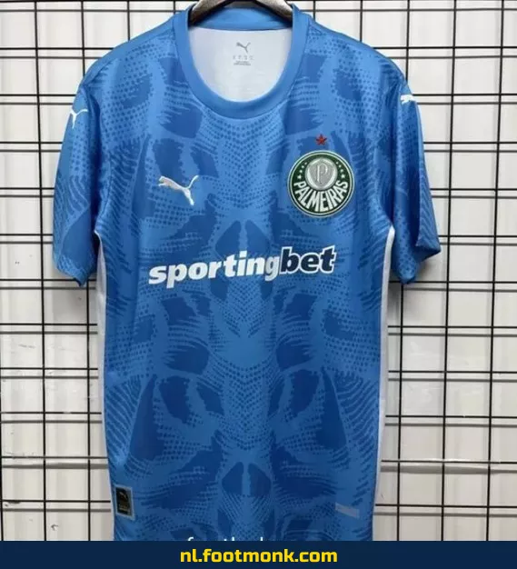 Officieel Palmeiras Voetbalshirt 2025-2026 - Blauw - Koop Nu | Authentiek Voetbaltenue voor Supporters