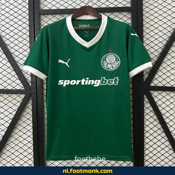 Palmeiras Voetbalshirt 2025-2026 - Groen | Officieel | Fanwear | Heren & Dames | Aanbieding