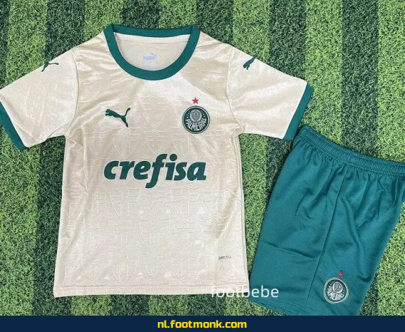 Palmeiras Derde Voetbalshirt Kinderen 2024-2025 | Origineel Voetbalshirt | Fanwear Kopen