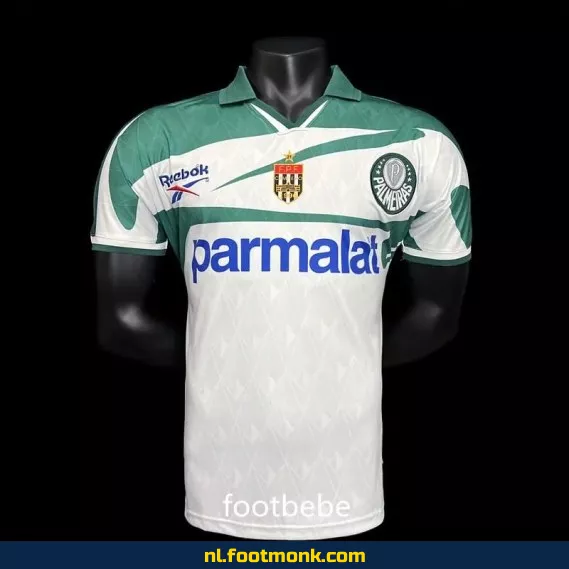 Vintage Palmeiras Voetbalshirt 1986 - Derde Tenue Wit | Officieel Retro Voetbalshirt | Unieke Voetbalshirts Aanbieding