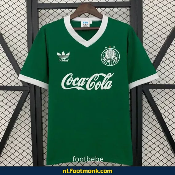 Retro Palmeiras Voetbalshirt 1990 - Officieel Thuistenue - Vintage Voetbalshirt