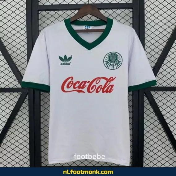 Retro Palmeiras Voetbalshirt 1990 - Exterieur - Officieel Vintage Voetbalshirt