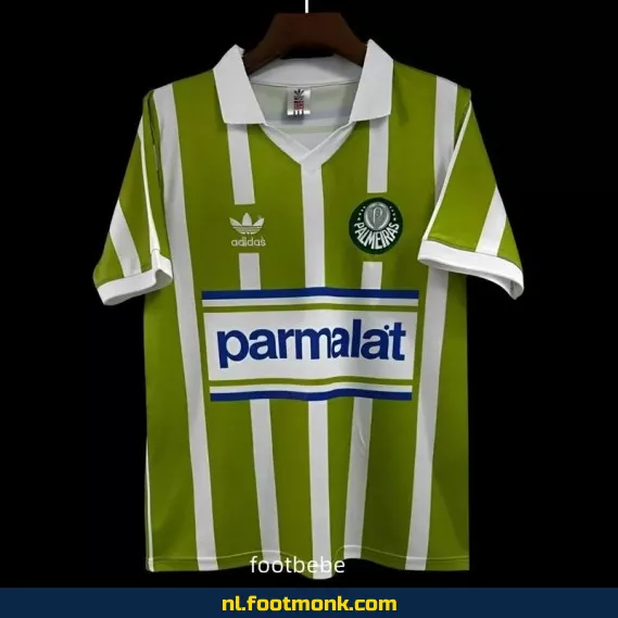 Origineel Palmeiras Retro Voetbalshirt 1992-1993 Domicile - Officieel Voetbalshirt Vintage - Voetbalshirt Kopen