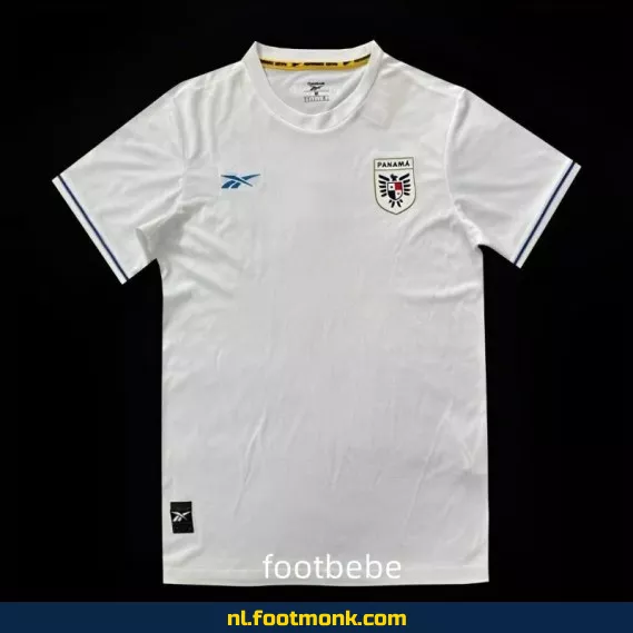 Panama 2024-2025 wit voetbalshirt - Officieel voetbaltenue | Heren & Dames | Personaliseerbaar