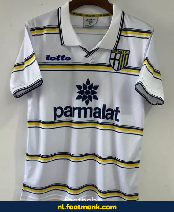 Parma Calcio vintage voetbalshirt 1998-1999 uit shirt – retro voetbalshirt kopen – origineel voetbaltenue