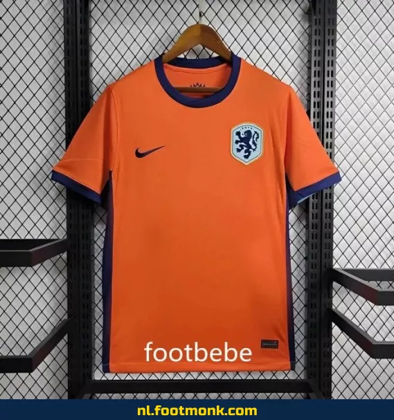 Orange Nederlands voetbalshirt 2024 - Officieel thuistenue | Voetbalshirt heren/dames/kinderen | Origineel & custom bedrukbaar
