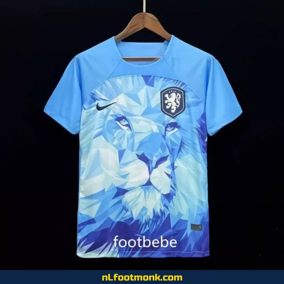 Nederlands voetbalshirt 2024 - Blauwe Leeuw - Officieel tenue | Voetbalshirt heren/dames/kinderen | Origineel & Aanbieding