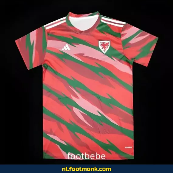 Wales 2024 Voetbalshirt Pre-Match Bande – Officieel Voetbalshirt | Aanbieding