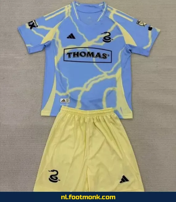 Philadelphia Union Voetbalshirt Kinderen 2025-2026 - Blauw | Officieel Voetbaltenue | Fanwear | Aanbieding