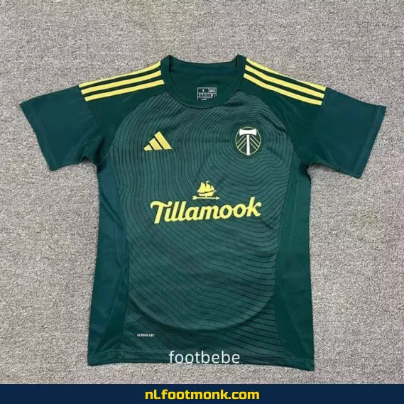 Portland Timbers Voetbalshirt 2025-2026 - Groen - Officieel Thuistenue - Heren/Dames/Kinderen - Fanwear
