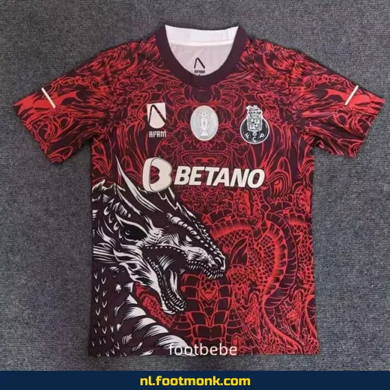 FC Porto Dragon Rouge Voetbalshirt 2025/2026 – Officieel Thuistenue | Koop Nu Online