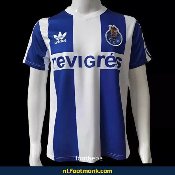 Origineel FC Porto Vintage Voetbalshirt 1991-1992 Thuistenue - Retro Voetbal Shirt Dames/Heren - Officieel Voetbalshirt Collectie