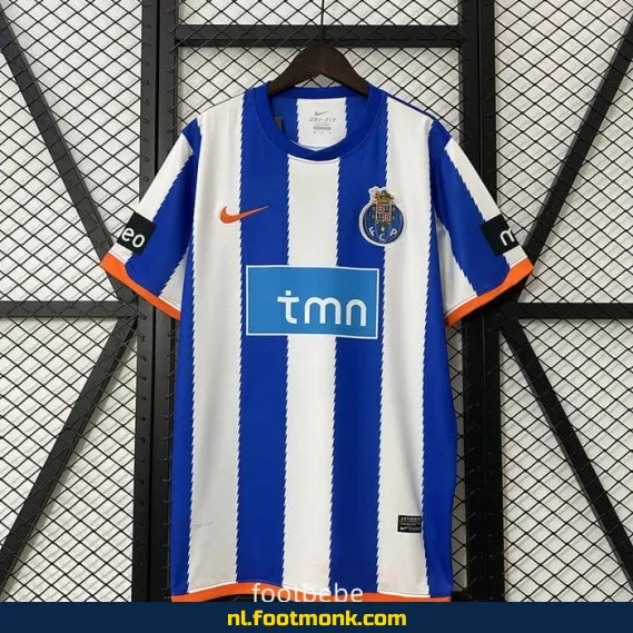 Origineel FC Porto Vintage Thuisshirt 2010-2011 - Voetbalshirt Dames/Heren - Retro Voetbaltenue - Officieel Voetbalshirt