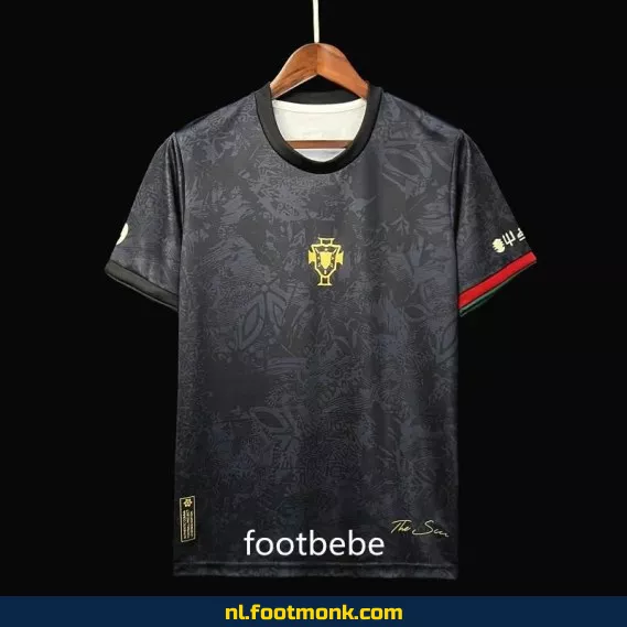 Portugal Voetbalshirt 2023/2024 THE SIU Zwart – Officieel Voetbalshirt | Voetbalshirt Dames/Heren | Origineel Voetbalshirt