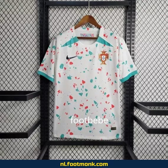 Portugal 2023 uit shirt Wit – Officieel voetbalshirt | Koop nu origineel voetbalshirt voor heren en dames