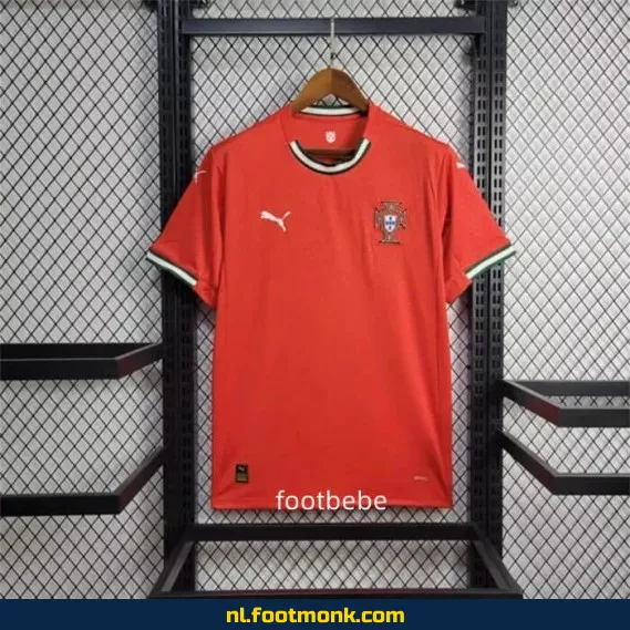 Portugal 2024-2025 speciaal rood voetbalshirt – Officieel voetbaltenue | Origineel, customizen, aanbieding