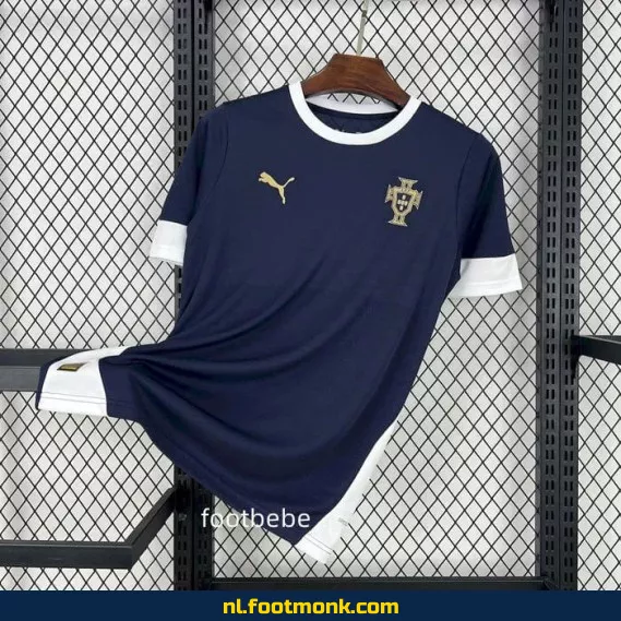 Portugal voetbalshirt 2025-2026 - Donkerblauw - Officieel voetbaltenue - Heren/dames/kinderen - Fanwear aanbieding