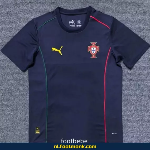 Portugal voetbalshirt 2025-2026 trainen blauw – Officieel voetbalshirt voor heren en dames – Fanwear aanbieding