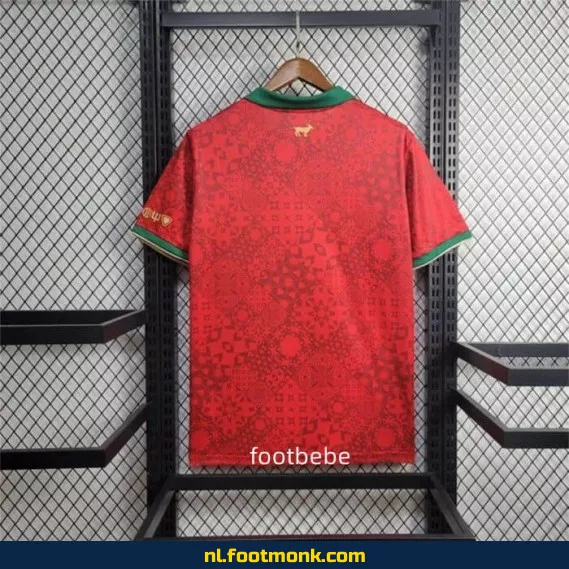 Portugal Voetbalshirt 2024-2025 THE SIU Rood – Officieel Voetbaltenue | Fanwear | Bedrukking Optie