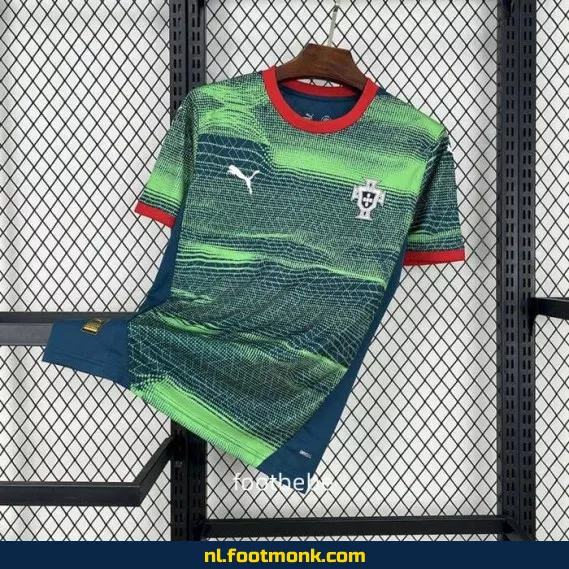 Portugal E-sport Voetbalshirt 2025-2026 - Groen | Officieel Voetbalshirt | Heren & Dames | Personaliseerbaar | Fanwear